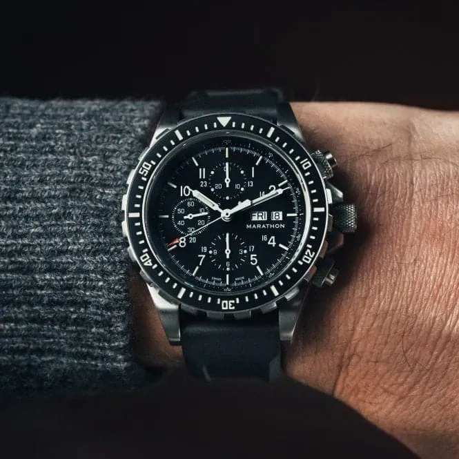 46mm Jumbo Diver Pilot's Automatic Chronograph (CSAR) Watch