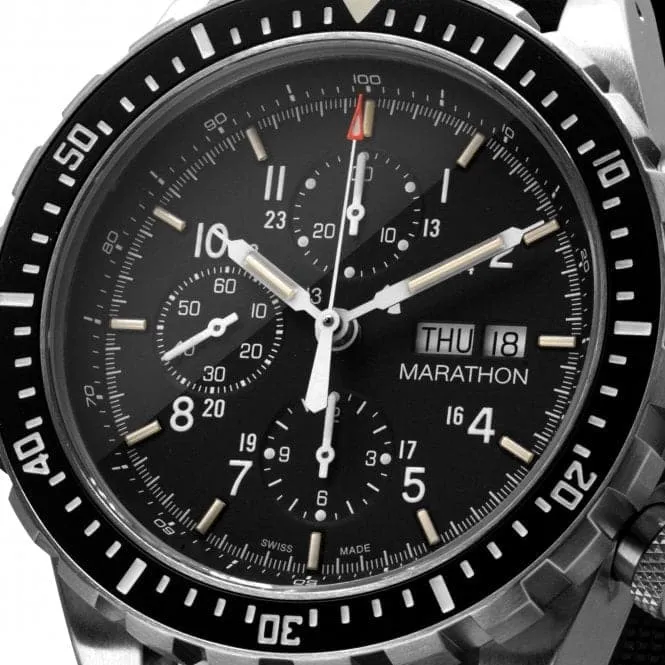 46mm Jumbo Diver Pilot's Automatic Chronograph (CSAR) Watch
