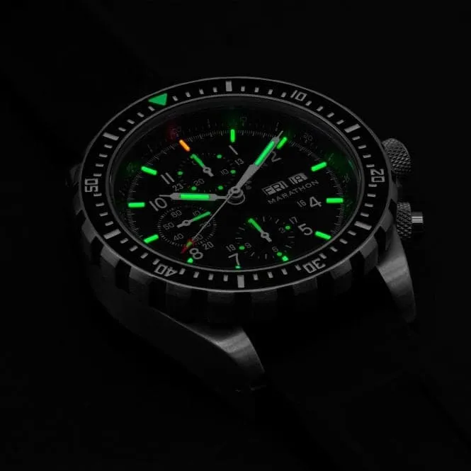 46mm Jumbo Diver Pilot's Automatic Chronograph (CSAR) Watch