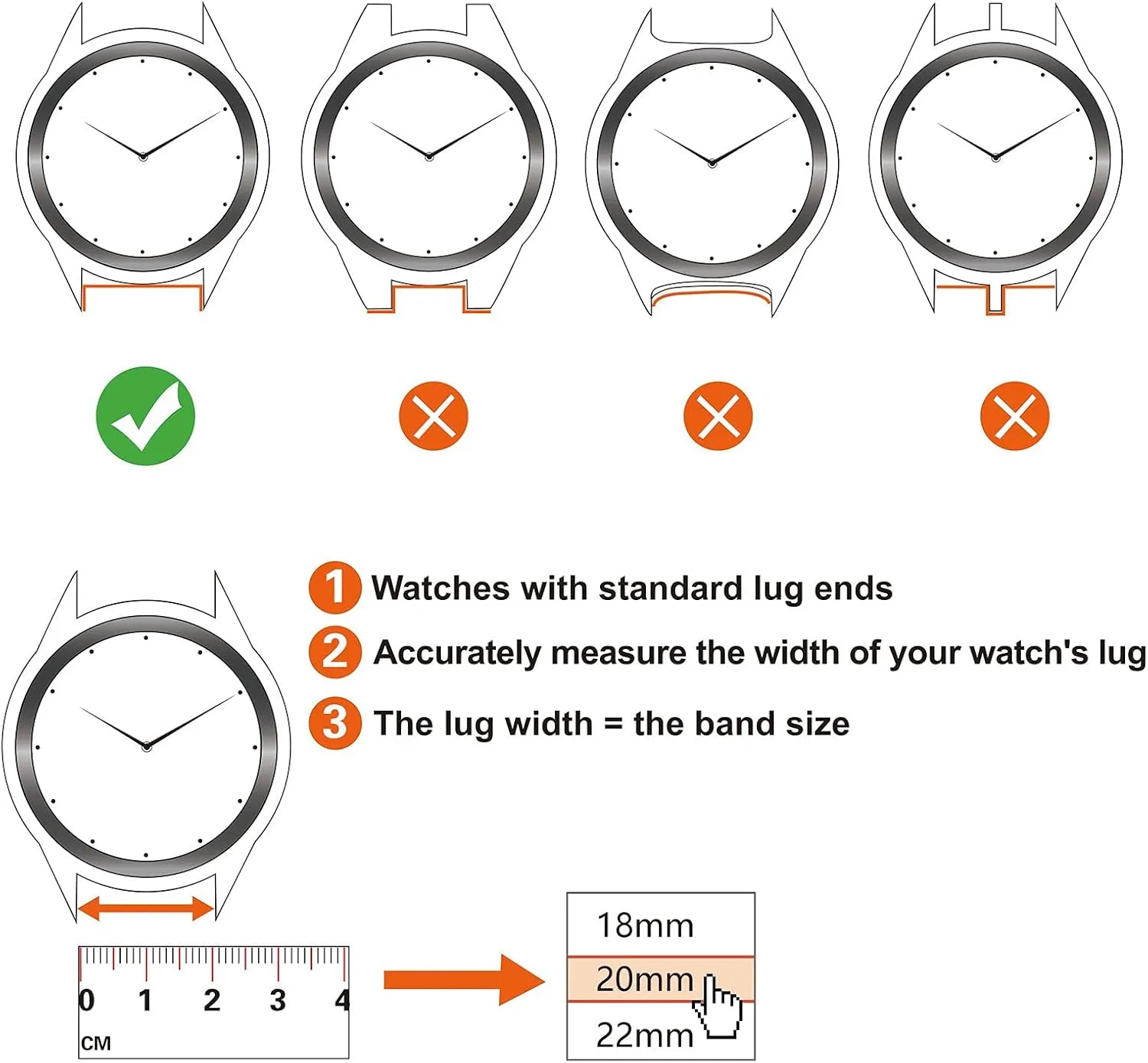 ANNEFIT Watch Band 16mm 17mm 18mm 19mm 20mm 21mm 22mm 24mm - Classic Oil Wax Leather Quick Release Watch Strap for Men Women