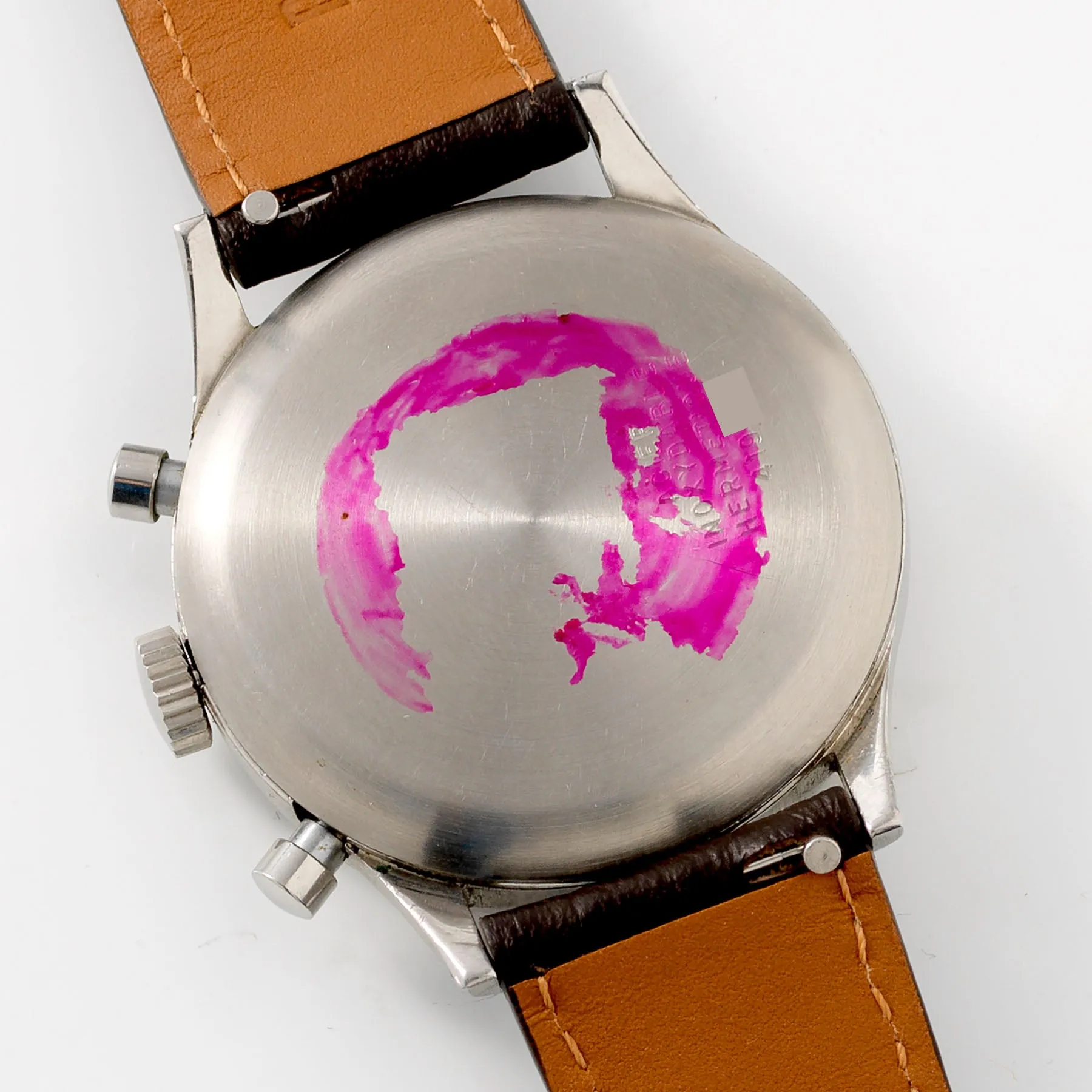 Arsa Oversize Steel Chronograph 1940s