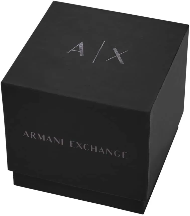 A|X Armani Exchange Chronograph Watch for Men; Men's Watch with Leather, Stainless Steel or Silicone Band