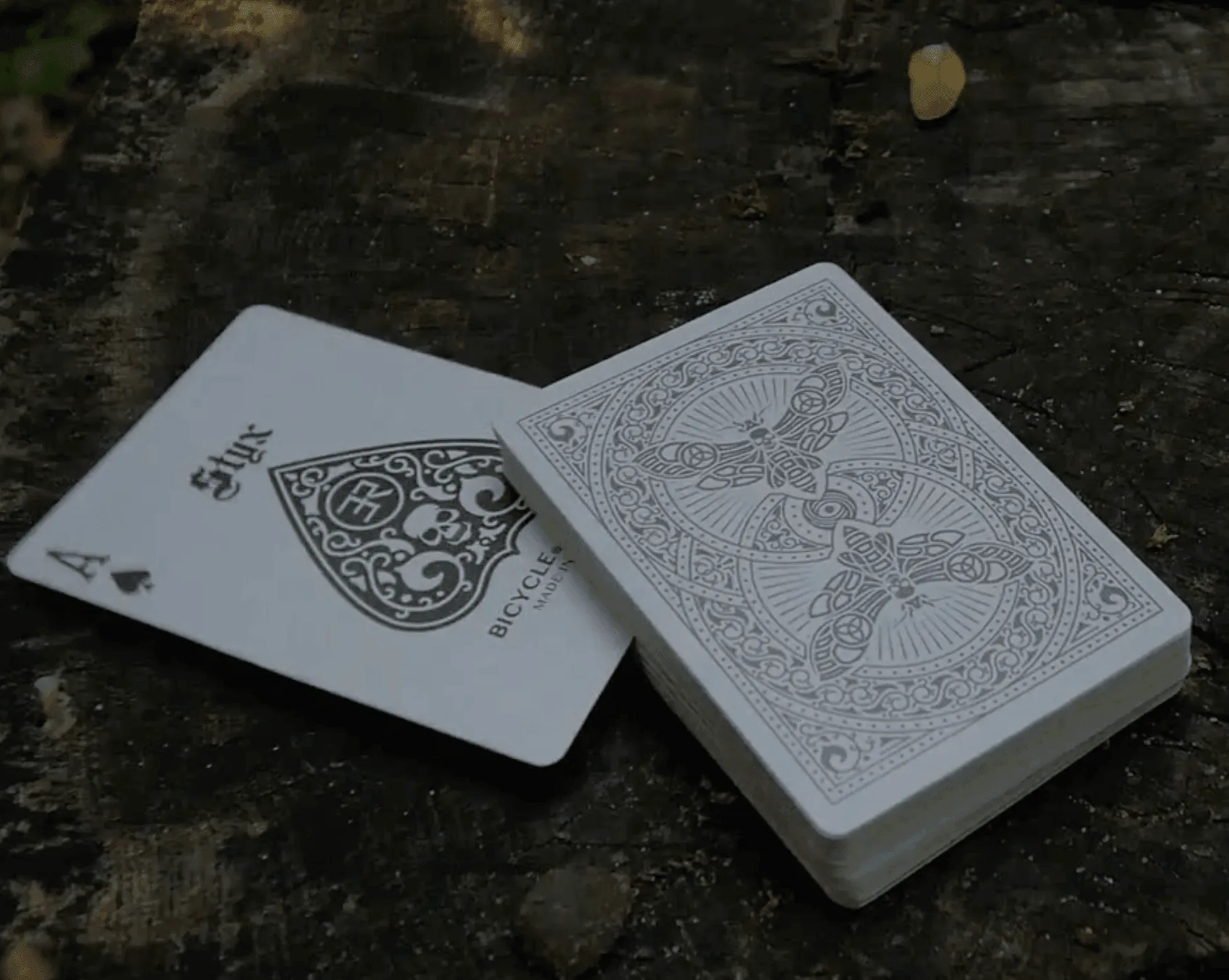 Bicycle Styx Playing Cards - White