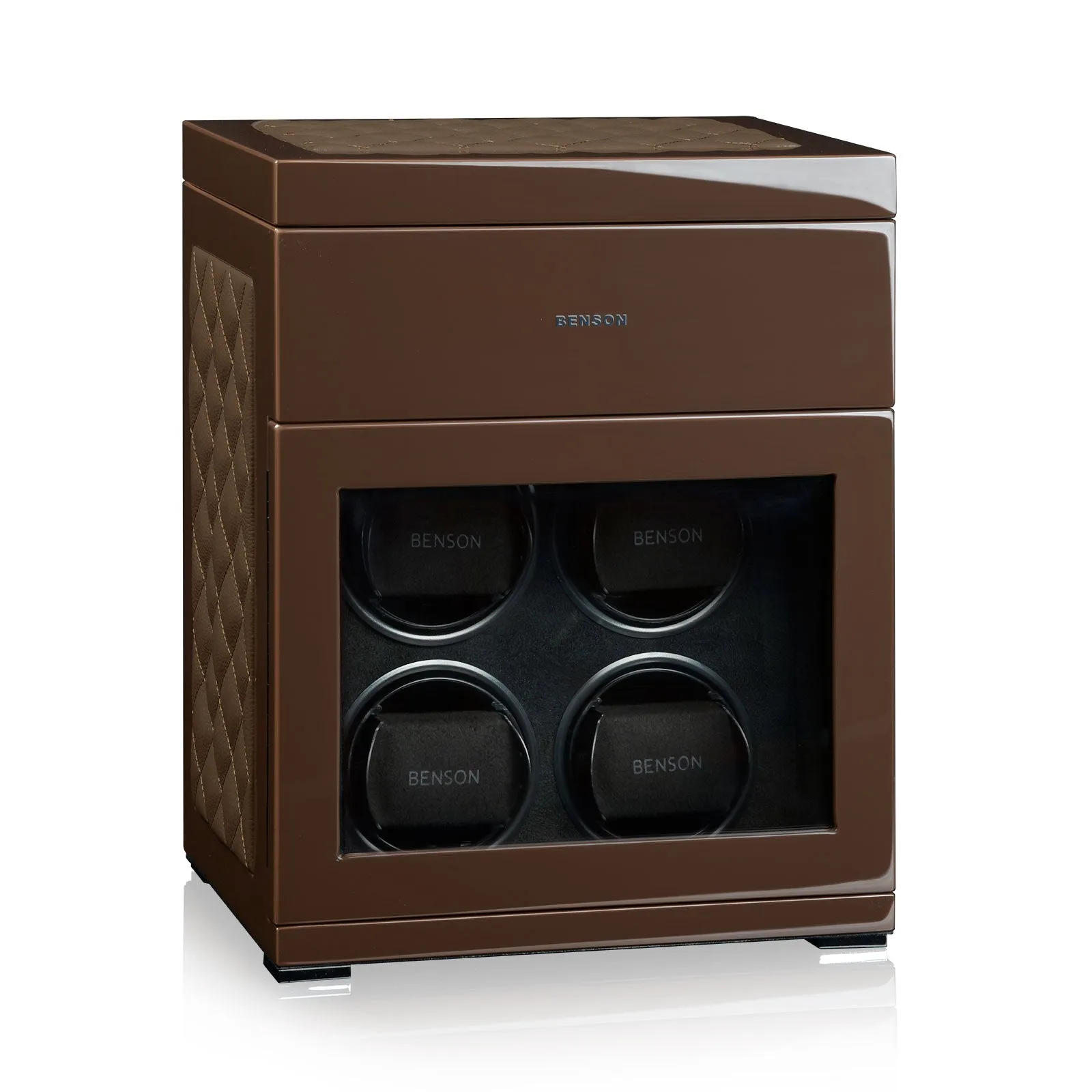 BSN Watch Winder Black Series 4.16 LE Brown/brown leather