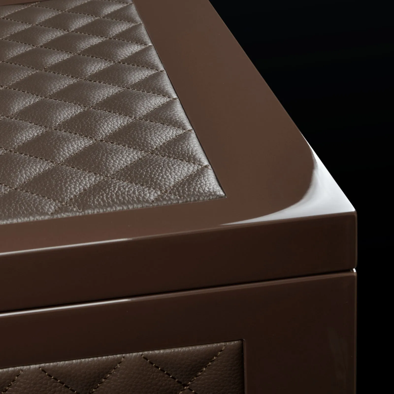 BSN Watch Winder Black Series 4.16 LE Brown/brown leather