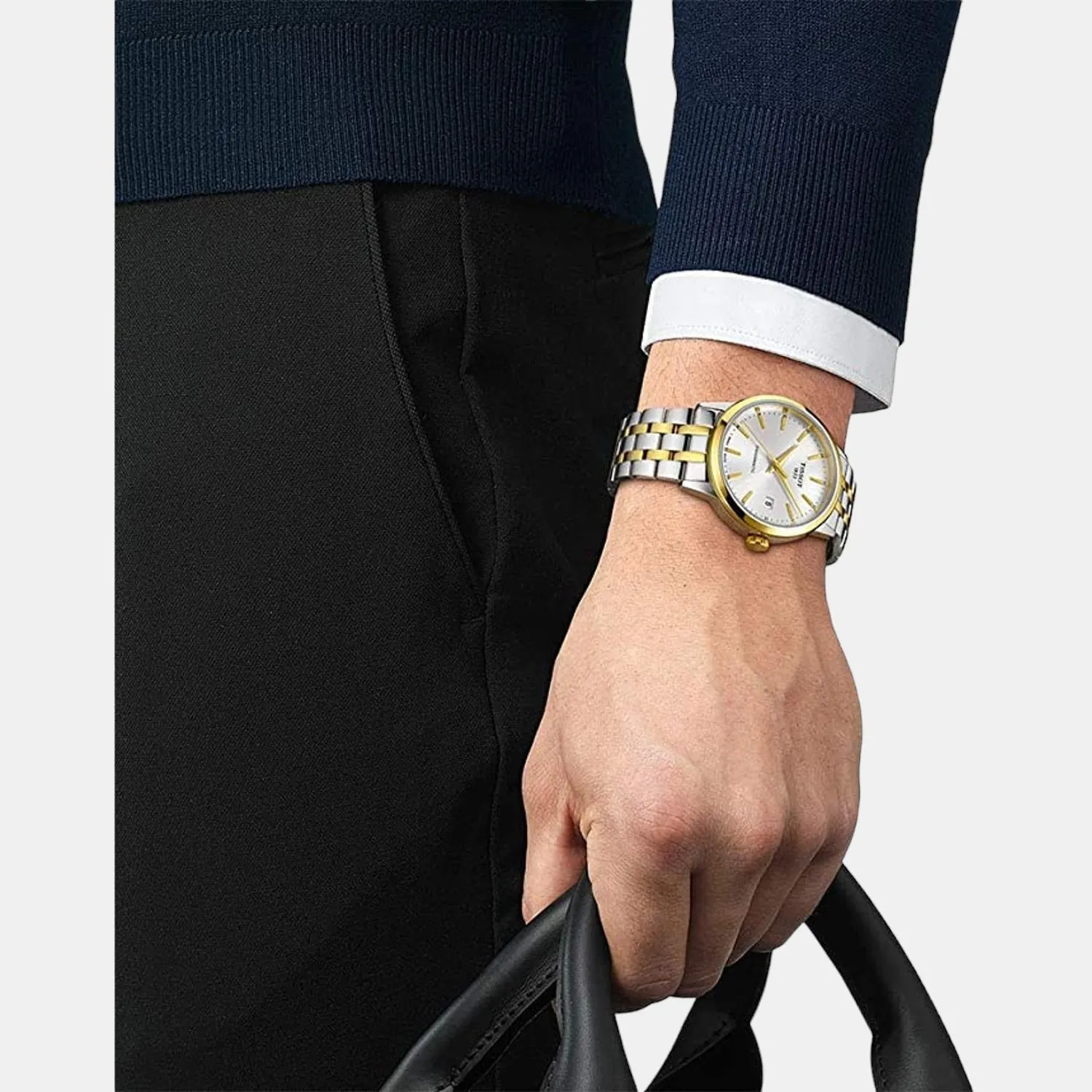 Classic Dream Men Analog Stainless Steel Automatic Watch T1294072203101