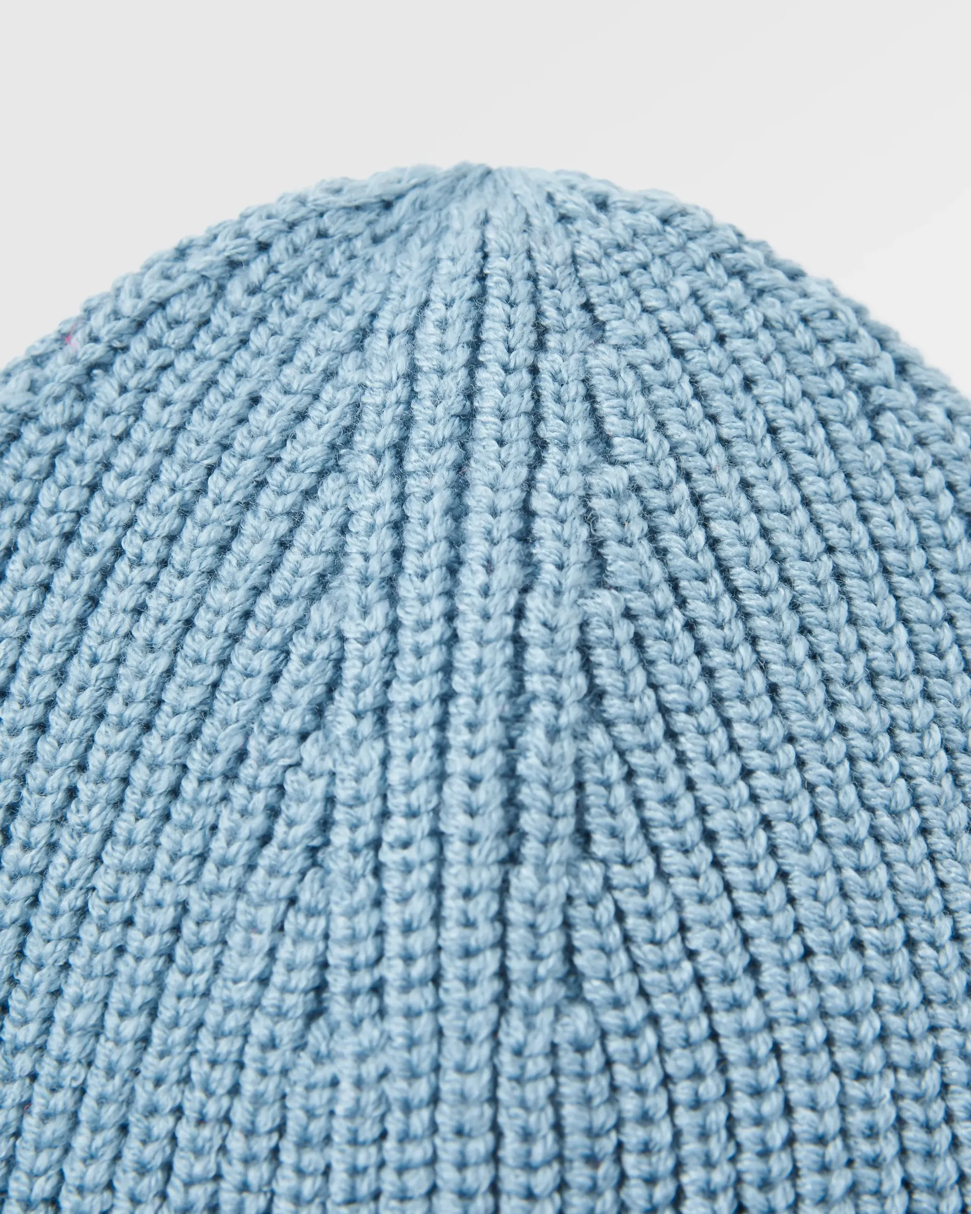 Compass Recycled Beanie - Ice Blue