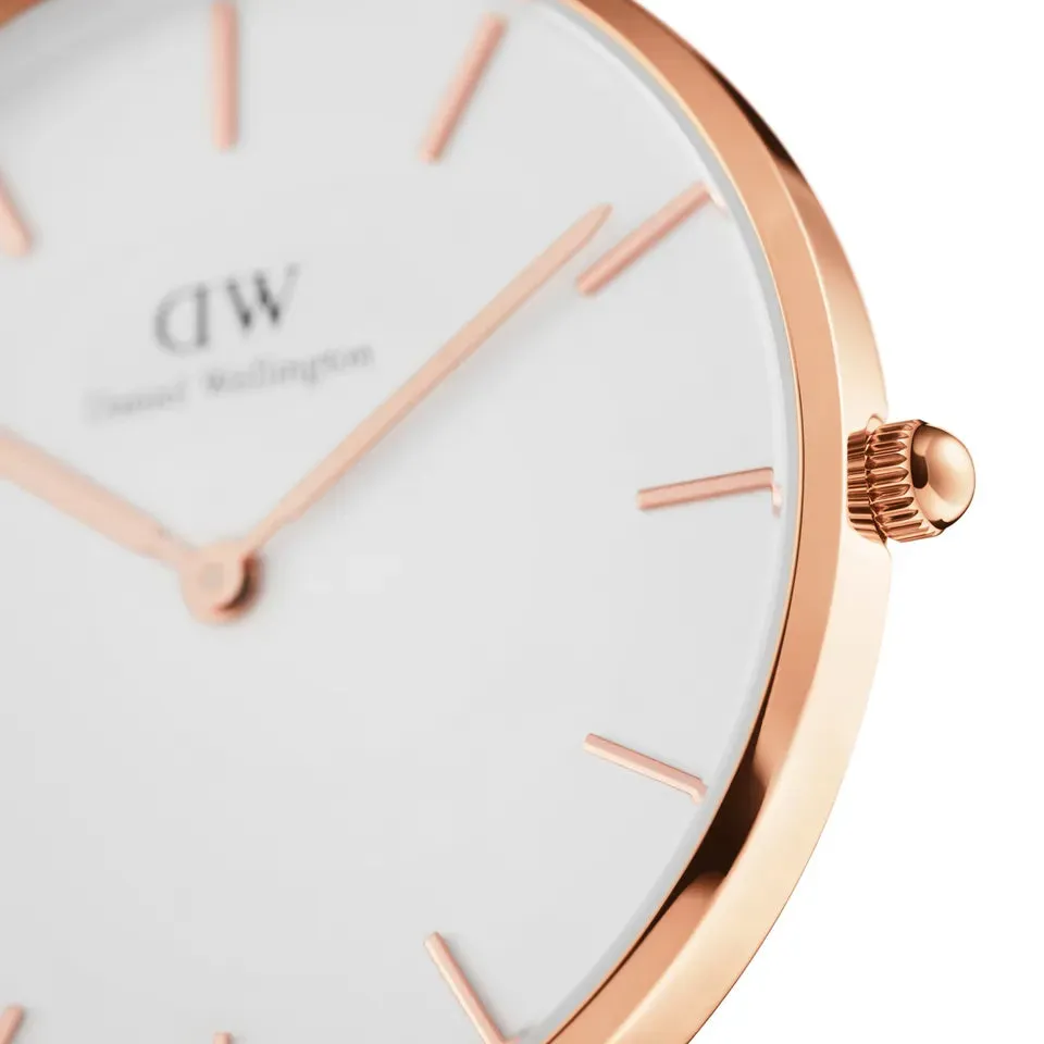 Daniel Wellington Watch Petite Melrose White 36mm