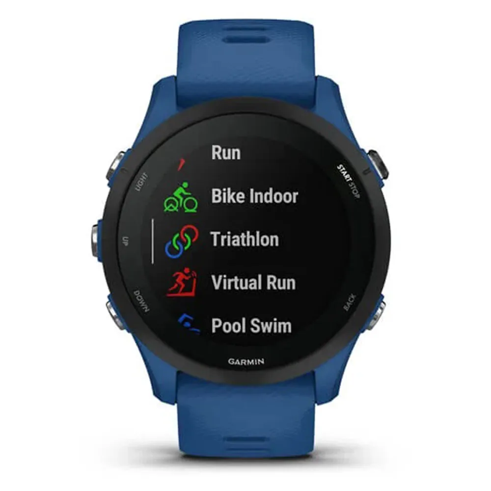 Garmin Forerunner 255 Tidal Blue GPS Running  Advanced Insights Long-Lasting Battery Smartwatch - 010-02641-01