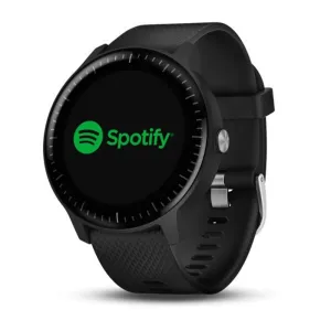 Garmin vivoactive 3 Music Black Silicone Band Digital Dial Smart Watch - 010-01985-01