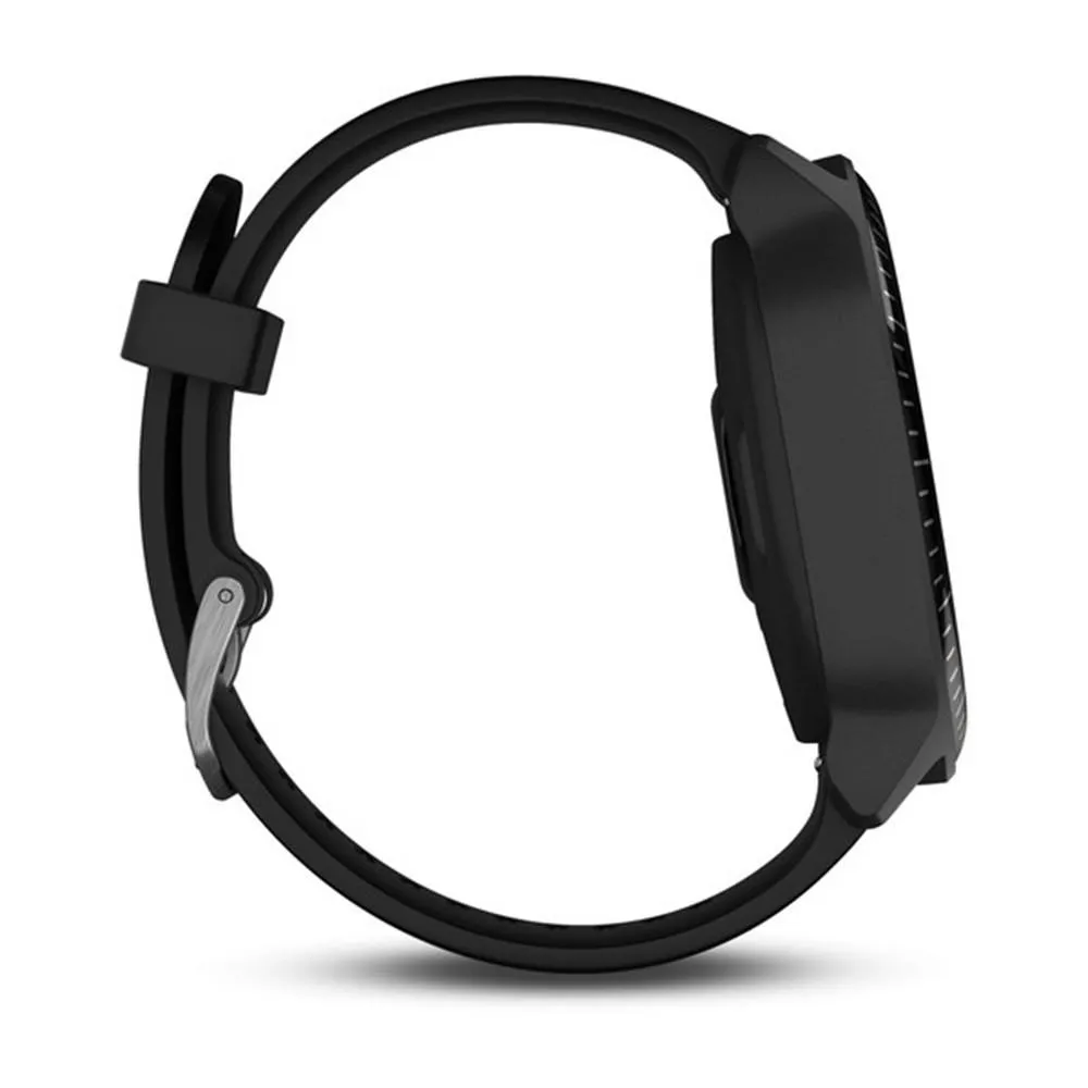 Garmin vivoactive 3 Music Black Silicone Band Digital Dial Smart Watch - 010-01985-01