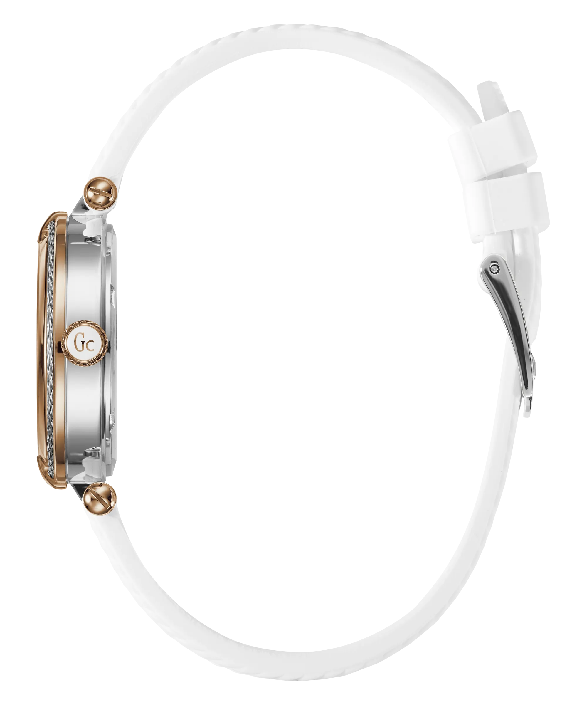GC Ladies Wrist Watch White - Y18004L1