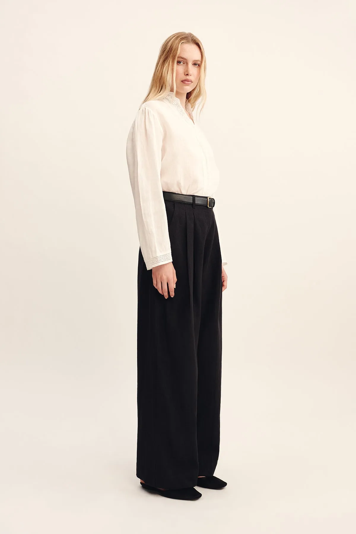 GRACE SHIRT - VINTAGE WHITE
