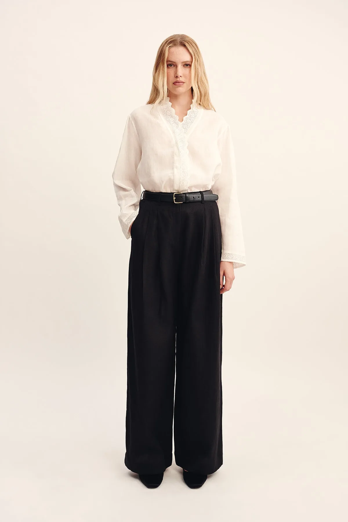 GRACE SHIRT - VINTAGE WHITE
