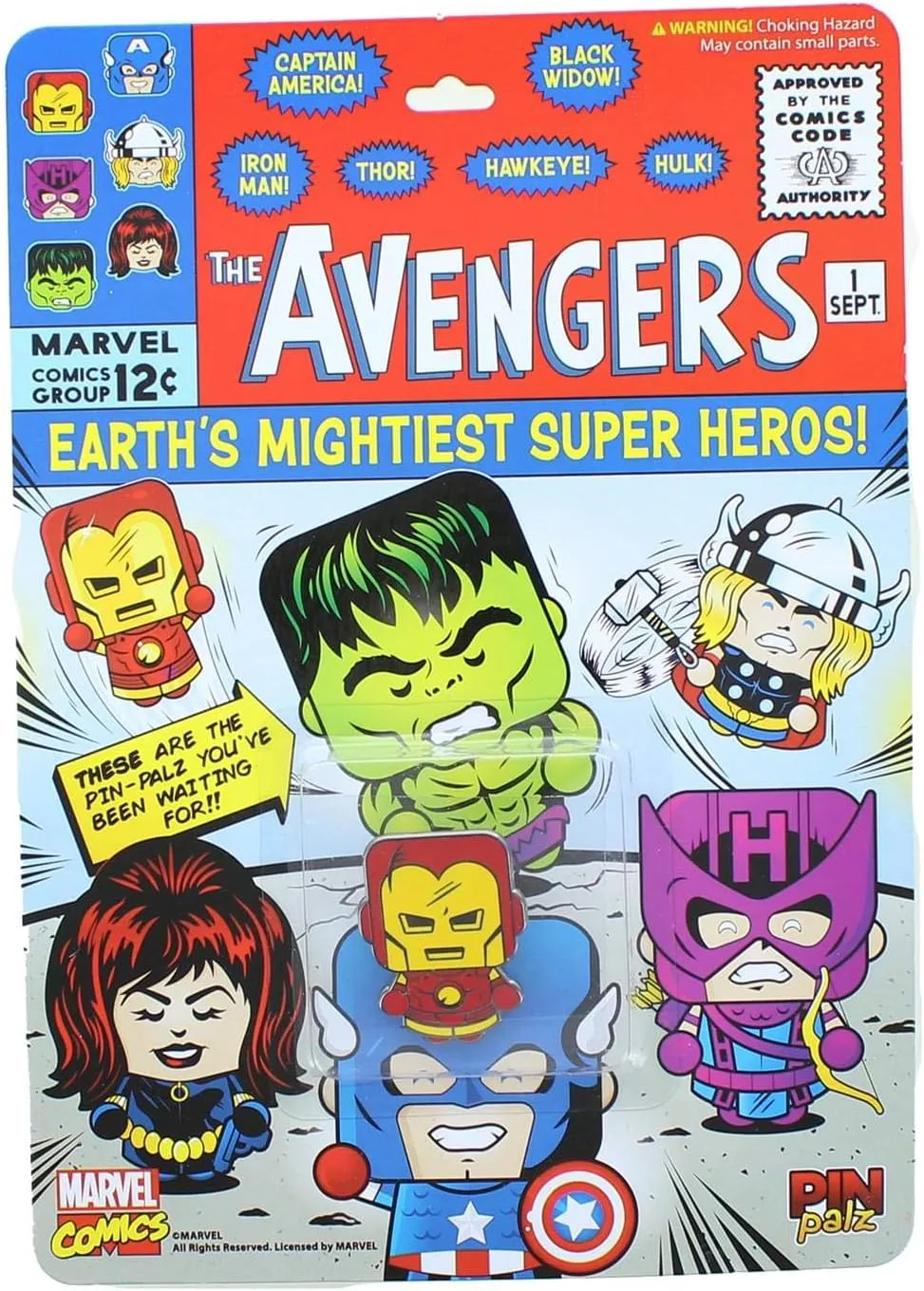Marvel Iron Man Pin-Palz Enamel Collector Pin