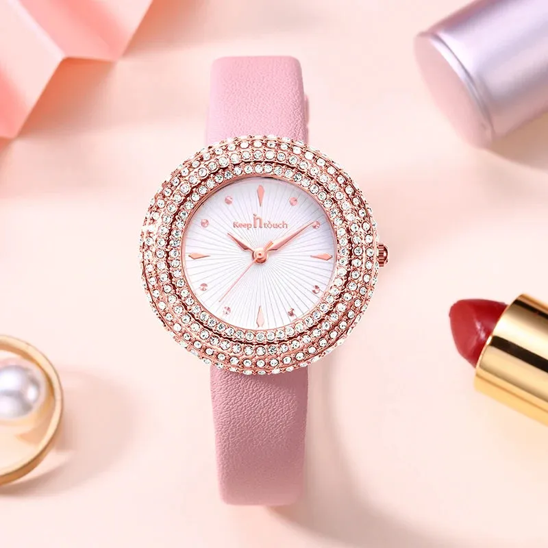 New Style Ladies Watches Rhinestone