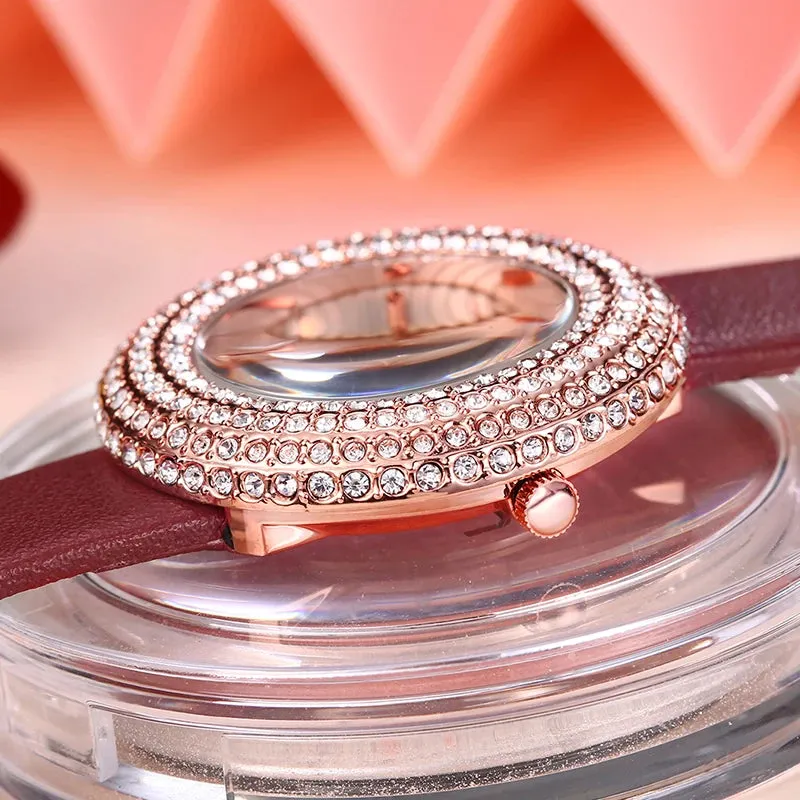 New Style Ladies Watches Rhinestone