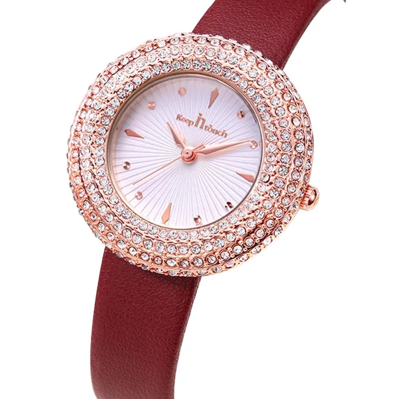 New Style Ladies Watches Rhinestone