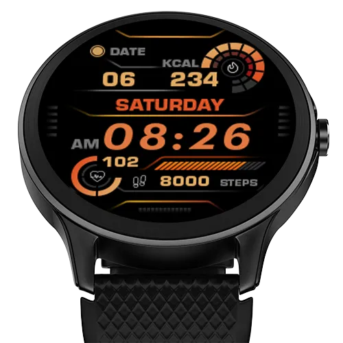 NoiseFit Curve Round Smart Watch