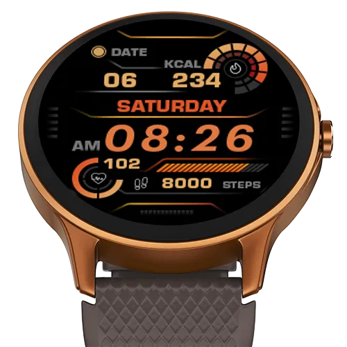 NoiseFit Curve Round Smart Watch