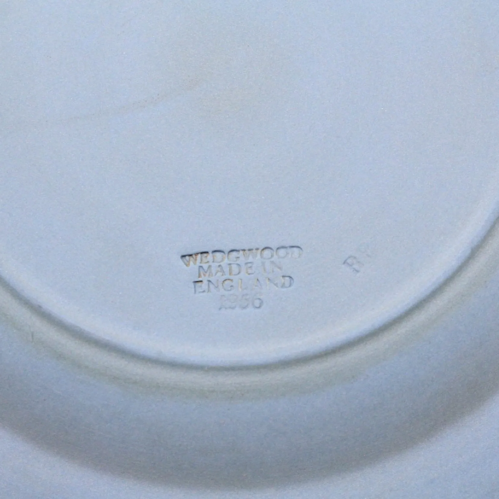Plate, Blue Jasperware, Wedgwood, Vintage 1956