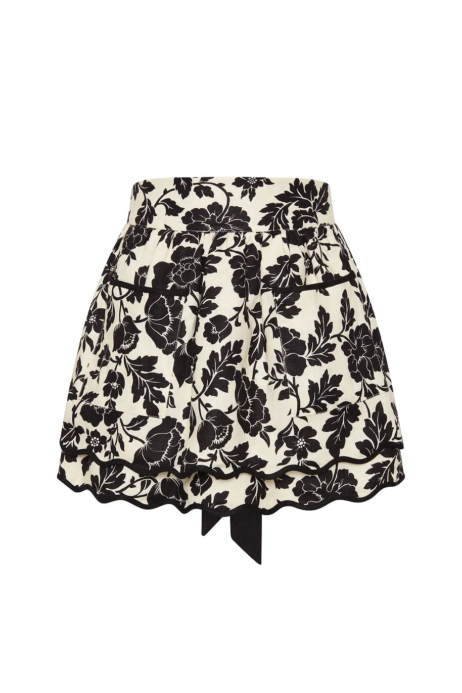 ROMEO APRON - NOIR BLOOM