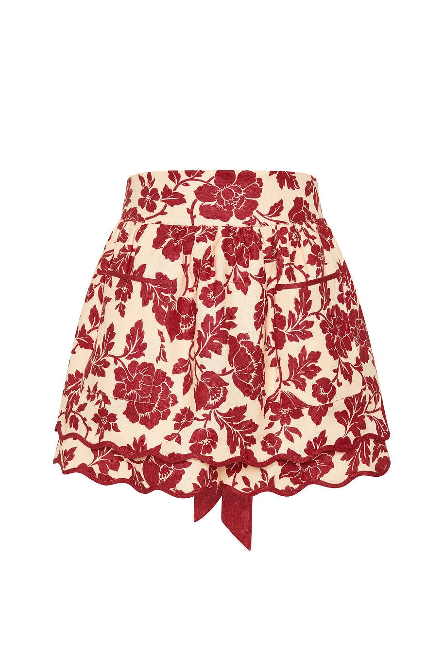 ROMEO APRON - SCARLET BLOOM