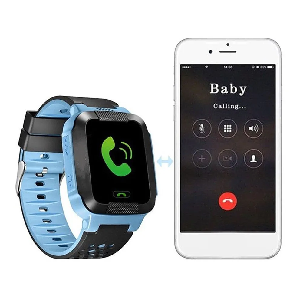 Smalody Kids Anti-lost SOS, GSM Tracking Watch (Make & Receive Calls, Electric Fence)