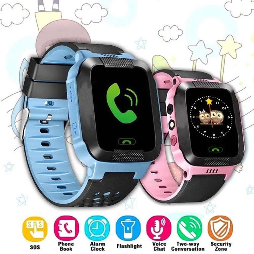 Smalody Kids Anti-lost SOS, GSM Tracking Watch (Make & Receive Calls, Electric Fence)
