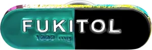 Stickeroonie Fukitol Enamel Pin Funny Sarcasm Fukitol Prescription Pill - Great Gift for Coworkers, Friends- The Perfect RX - Hat pins, Funny Pins, Jean pins