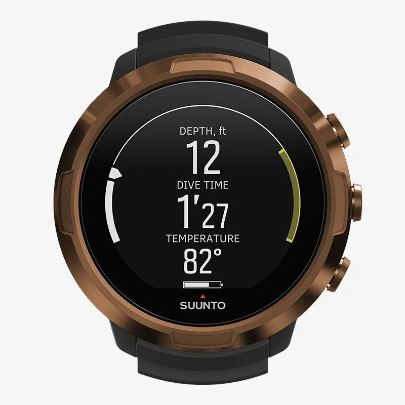 Suunto שעון צלילה עומק 100 מטר דגם D5
