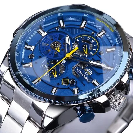 Three Dial Luxury Military Watch