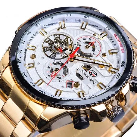 Three Dial Luxury Military Watch