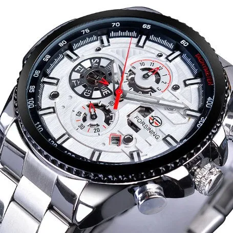 Three Dial Luxury Military Watch