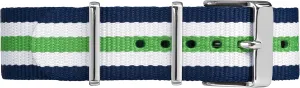 Timex Watch Bands TW7C06900GZ 20mm Double-Layered Nylon Strap Nylon Multi-Color Watch Strap