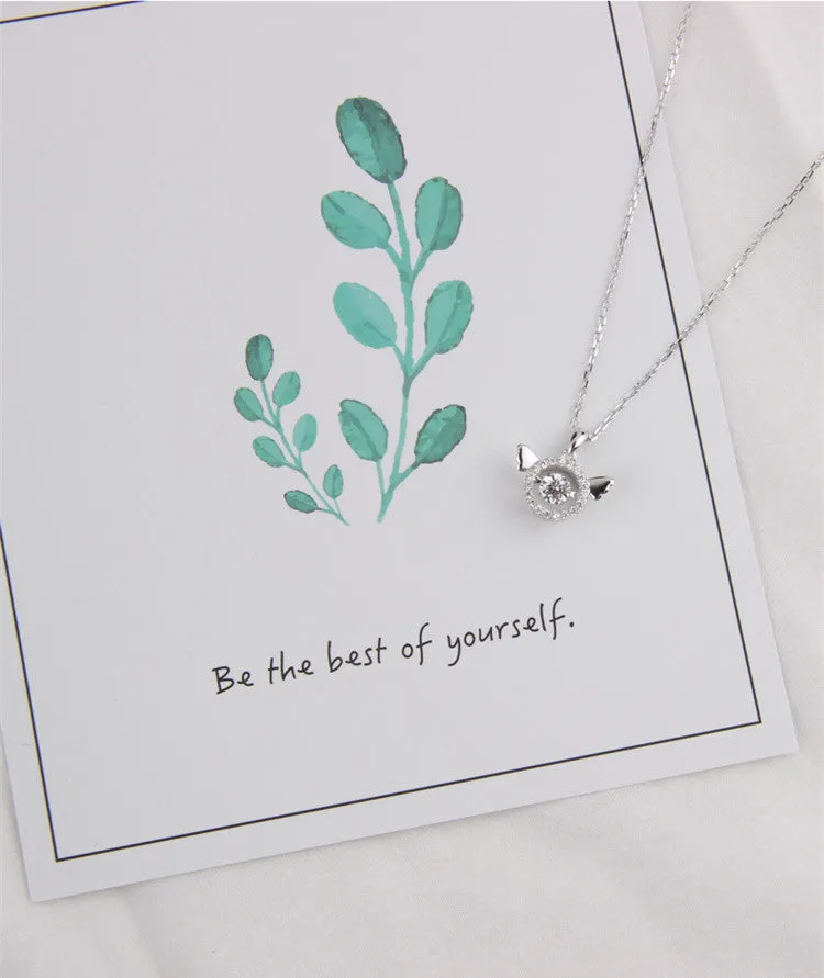 Unique Silver All-Match Necklace