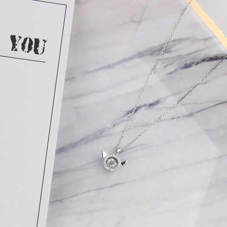 Unique Silver All-Match Necklace