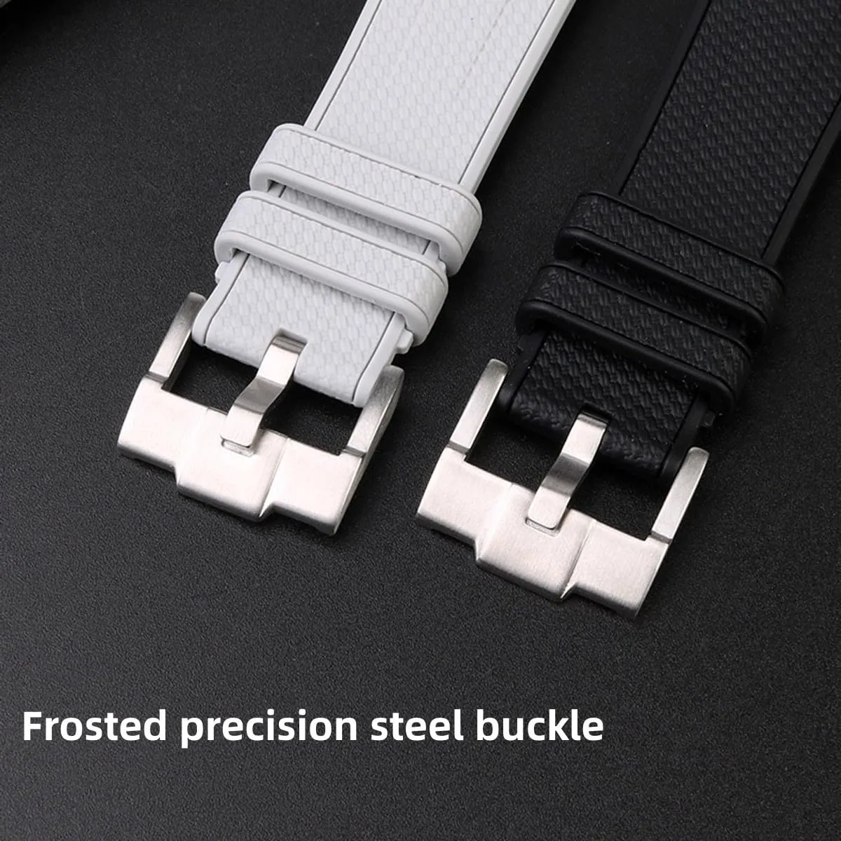Watch Bands for Omega X Swatch Moonswatch Watch 20mm Curved Rubber Strap Silicone Watch Band Men Women Replacement Bracelet Omega MoonSwatch Speedmaster No Gap Strap