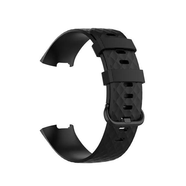 Watch Bands Silicone Wristband Strap For Fitbit Charge 4&3 Bracelet Sport