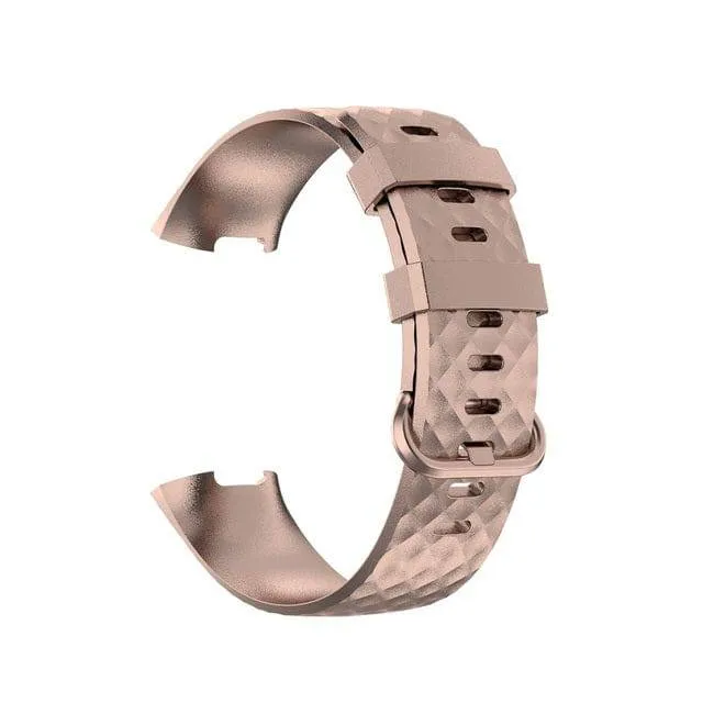 Watch Bands Silicone Wristband Strap For Fitbit Charge 4&3 Bracelet Sport