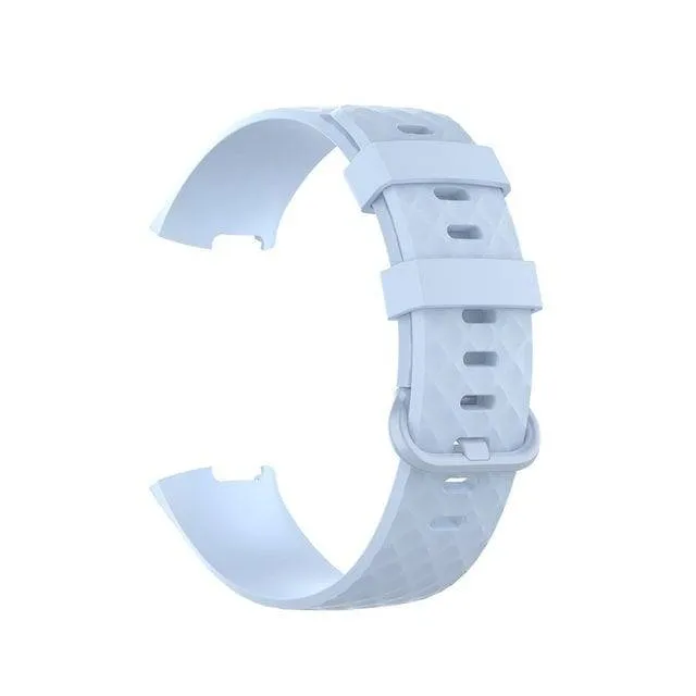 Watch Bands Silicone Wristband Strap For Fitbit Charge 4&3 Bracelet Sport