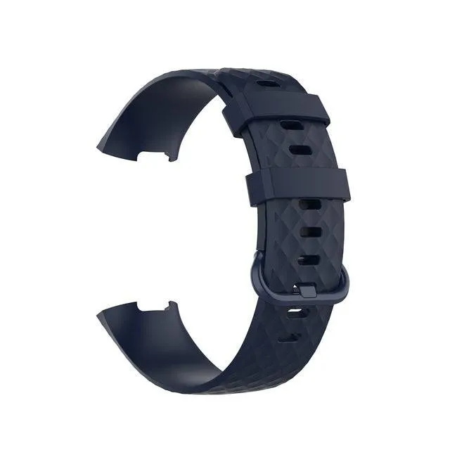 Watch Bands Silicone Wristband Strap For Fitbit Charge 4&3 Bracelet Sport