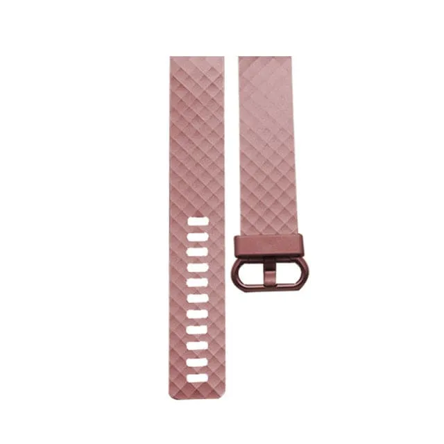 Watch Bands Silicone Wristband Strap For Fitbit Charge 4&3 Bracelet Sport