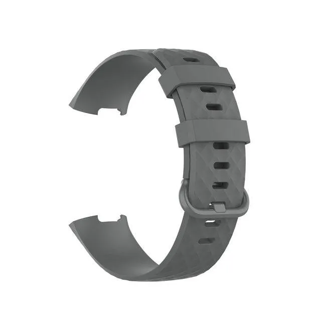 Watch Bands Silicone Wristband Strap For Fitbit Charge 4&3 Bracelet Sport