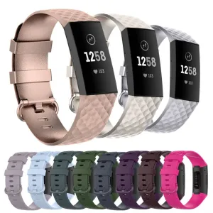 Watch Bands Silicone Wristband Strap For Fitbit Charge 4&3 Bracelet Sport
