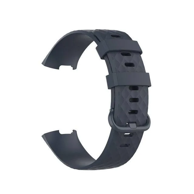 Watch Bands Silicone Wristband Strap For Fitbit Charge 4&3 Bracelet Sport