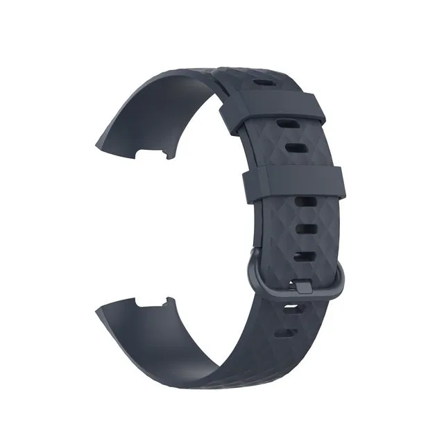 Watch Bands Silicone Wristband Strap For Fitbit Charge 4&3 Bracelet Sport