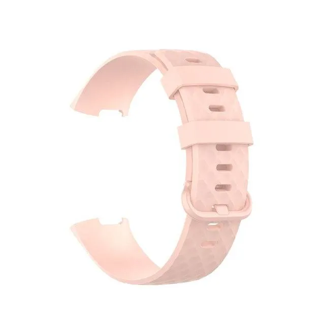 Watch Bands Silicone Wristband Strap For Fitbit Charge 4&3 Bracelet Sport